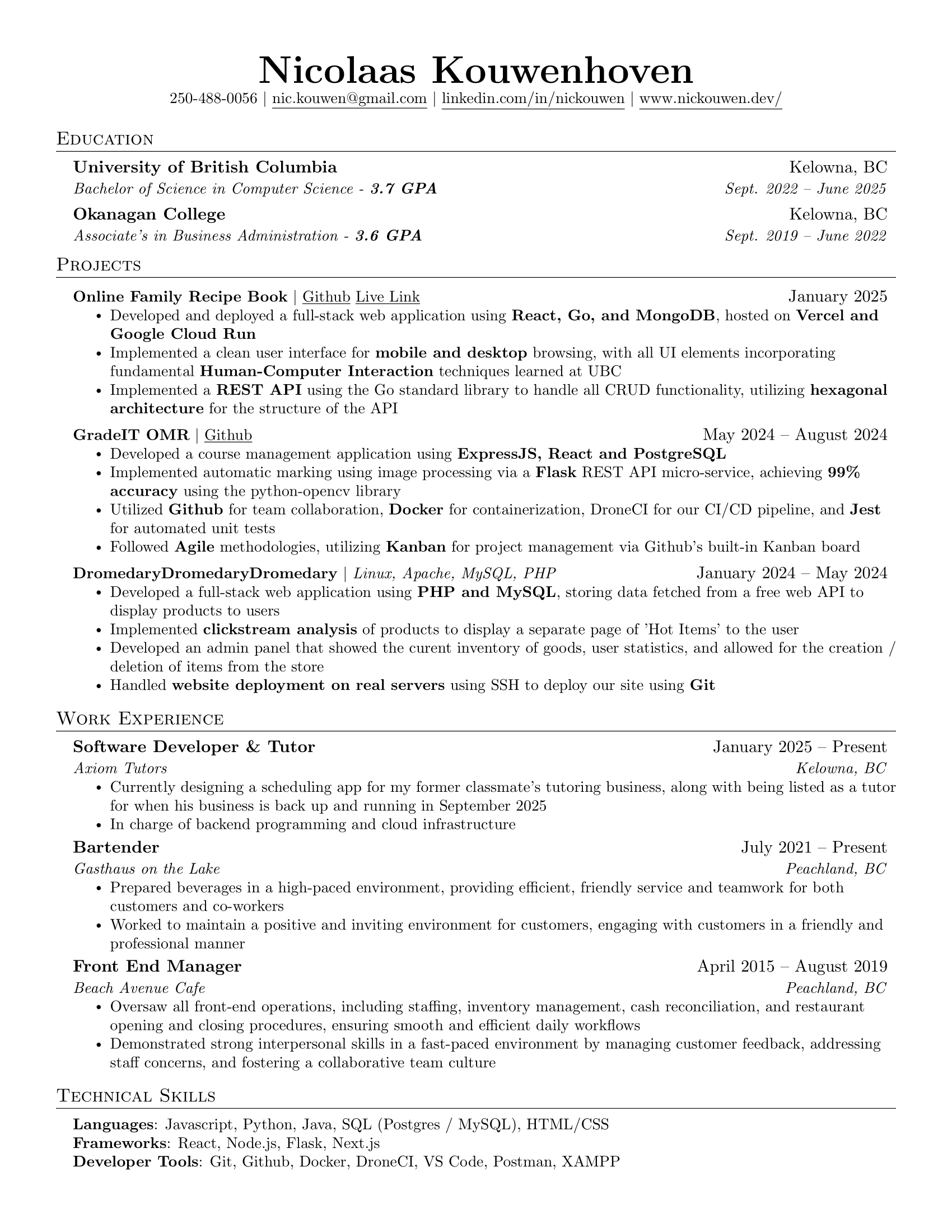 My Resume